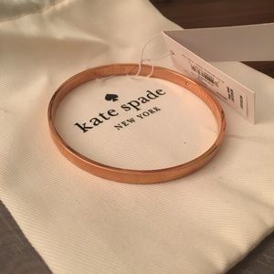 Kate spade rose gold bangle